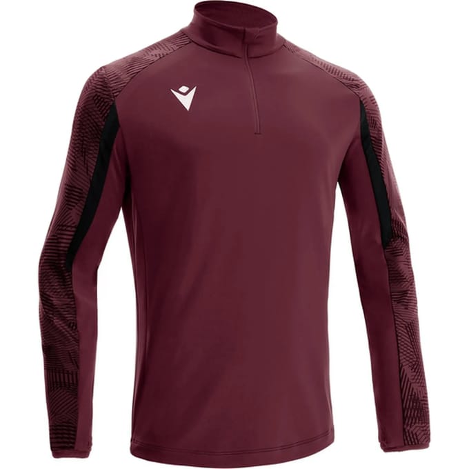 Macron Naryn Ziptop Heren - Bordeaux | Maat: XL