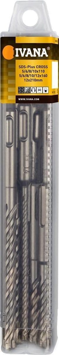 Ivana Hamerborenset Sds-Plus - 10-Delig