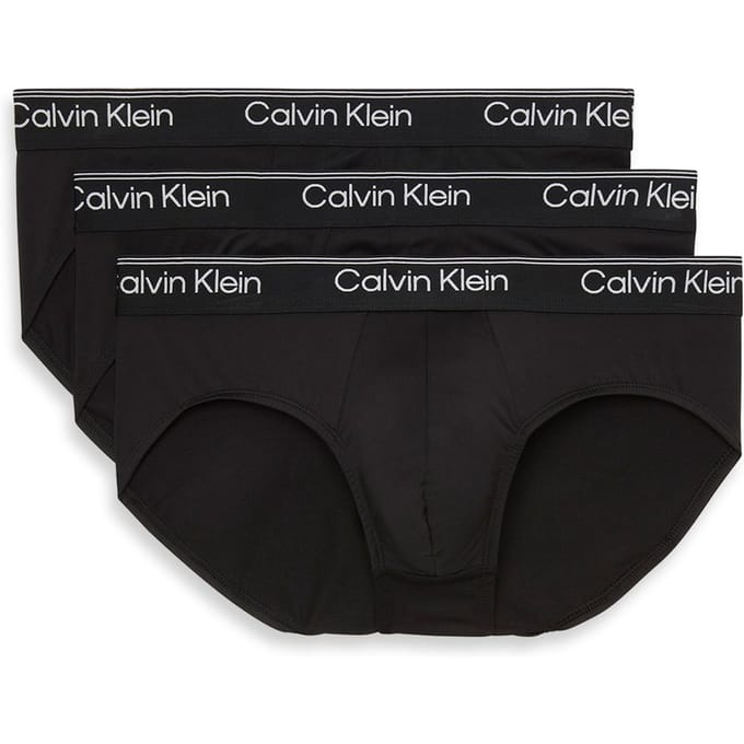 Calvin Klein Hip Brief 3-pack 3 Black Größe: M | Unterhosen Outlet | Herren | Schwarz