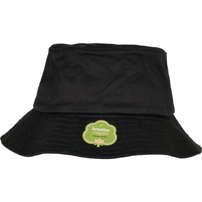 Urban Classics - Organic Cotton Bucket hat / Vissershoed - Zwart