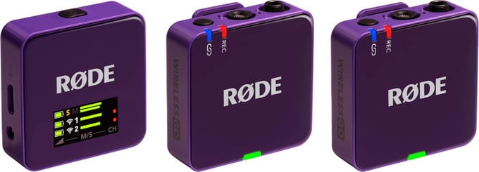 RØDE Wireless GO III - Purple - Draadloos Microfoonsysteem