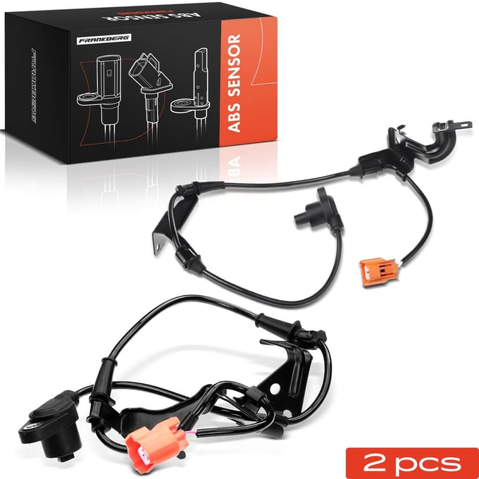 Frankberg 2x ABS Sensor Vooras Achteras Links voor Honda Civic VII