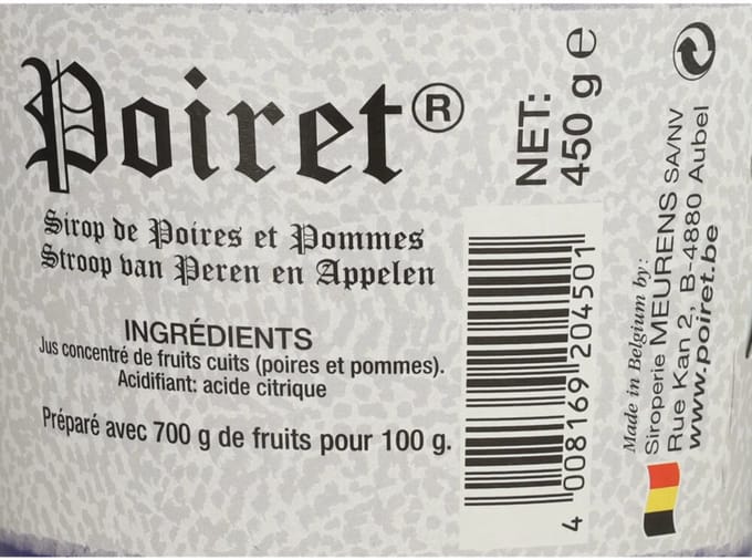 Poiret Appel/Peren Stroop