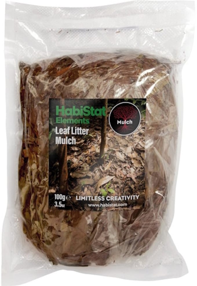 HabiStat Blad Strooisel Mulch - Terrarium Bladeren
