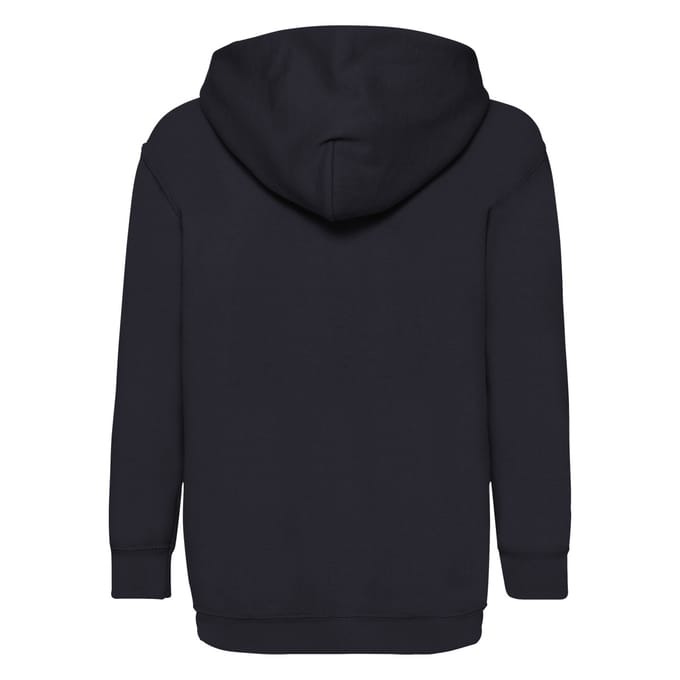 Fruit of the Loom Kinderen/Kinderen Classic Hooded Sweatshirt (Deep Navy)