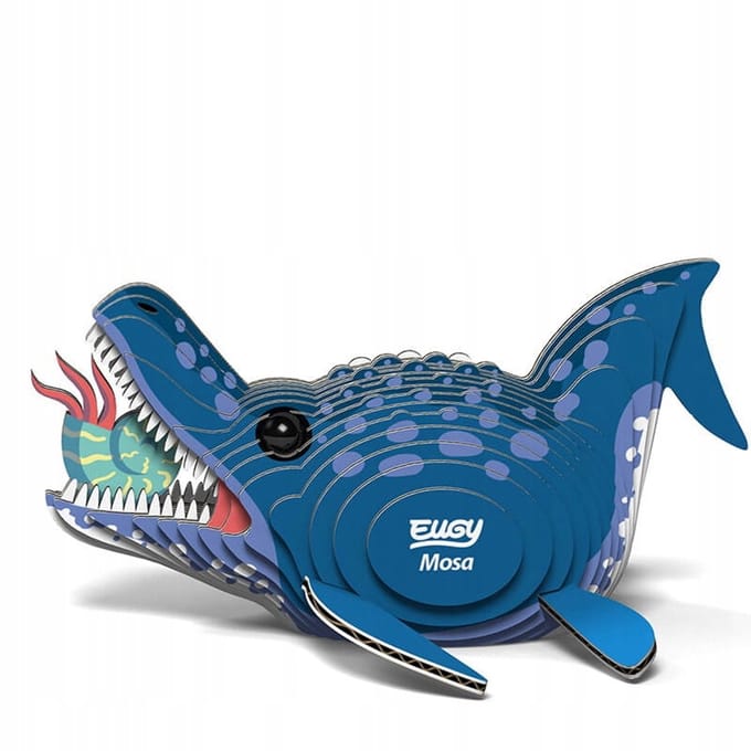 Eugy Mosasaurus 3D Puzzel - Educatief en Milieuvriendelijk