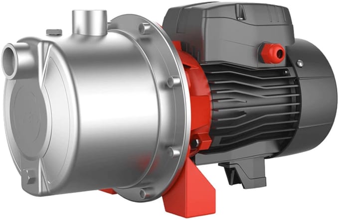 LEO AJm60-S RVS JET-pomp 0.8 PK 2,8m³/h