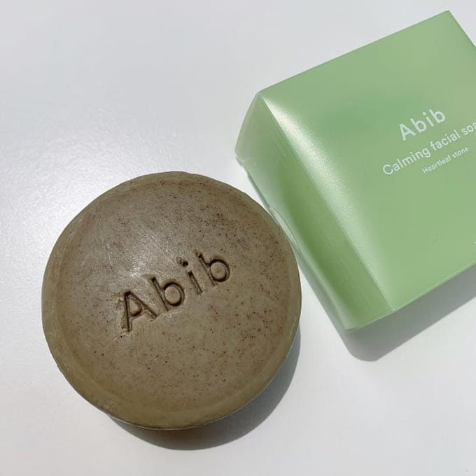 [Abib] Kalmerende Gezichtszeep Heartleaf Stone 100g 2ea beige
