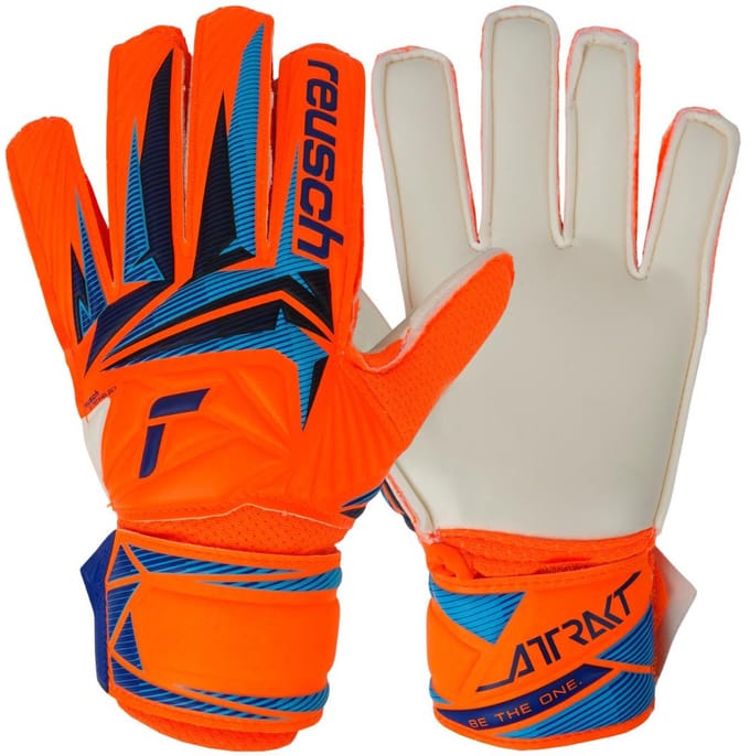 Reusch Keepershandschoenen Attrakt Solid Junior Oranje - Maat 5