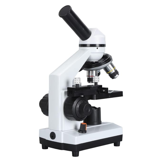 Microscope monoculaire pour étudiants débutants, grossissement 81X-640X, microscope composé US Plug