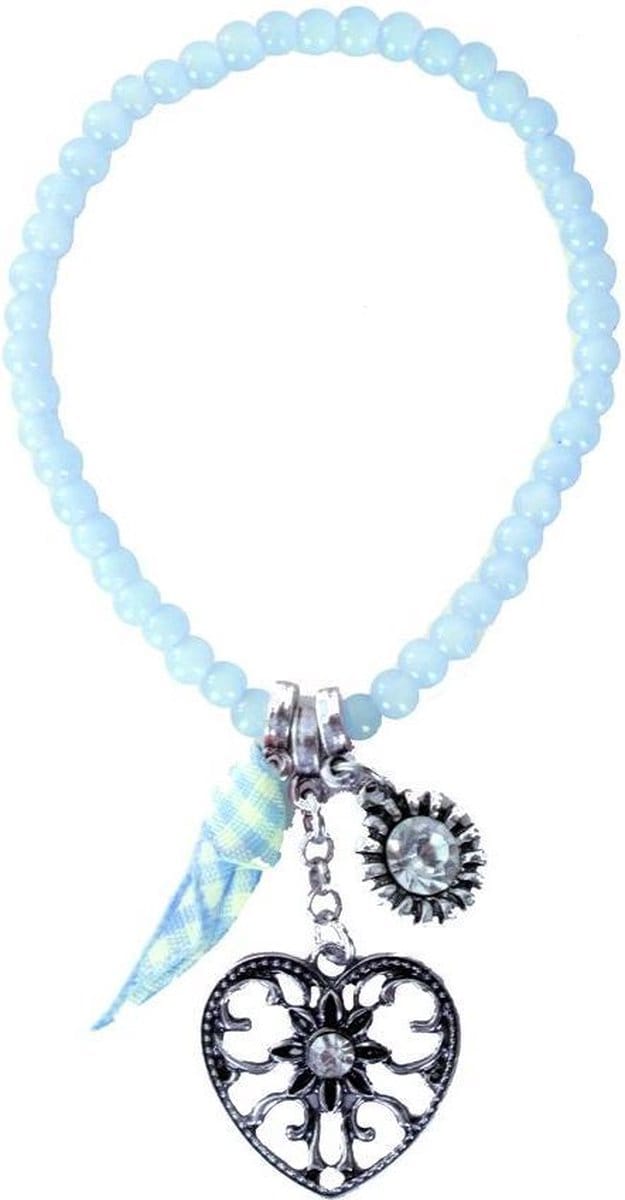 Armband Tiroler kraaltjes blauw