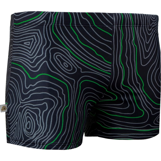 Zwemshorts voor Heren, Strakke Gestreepte Boxershorts