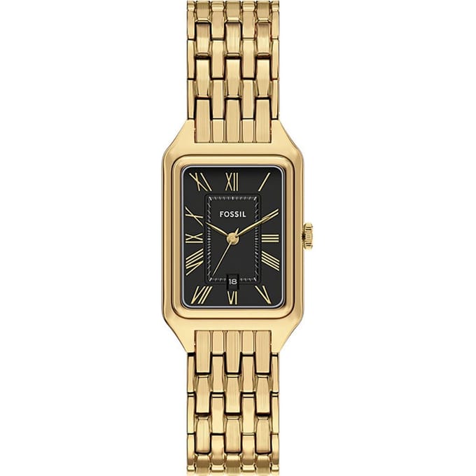 FOSSIL RAQUEL Dames Horloge 23 mm - Goudkleurig