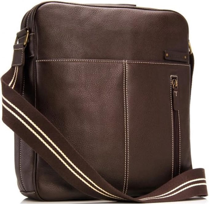 Storksak Luiertas Jamie 31x34x11cm - Bruin