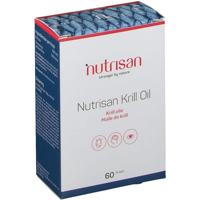 Nutrisan Krill Oil 60 Zachte capsules