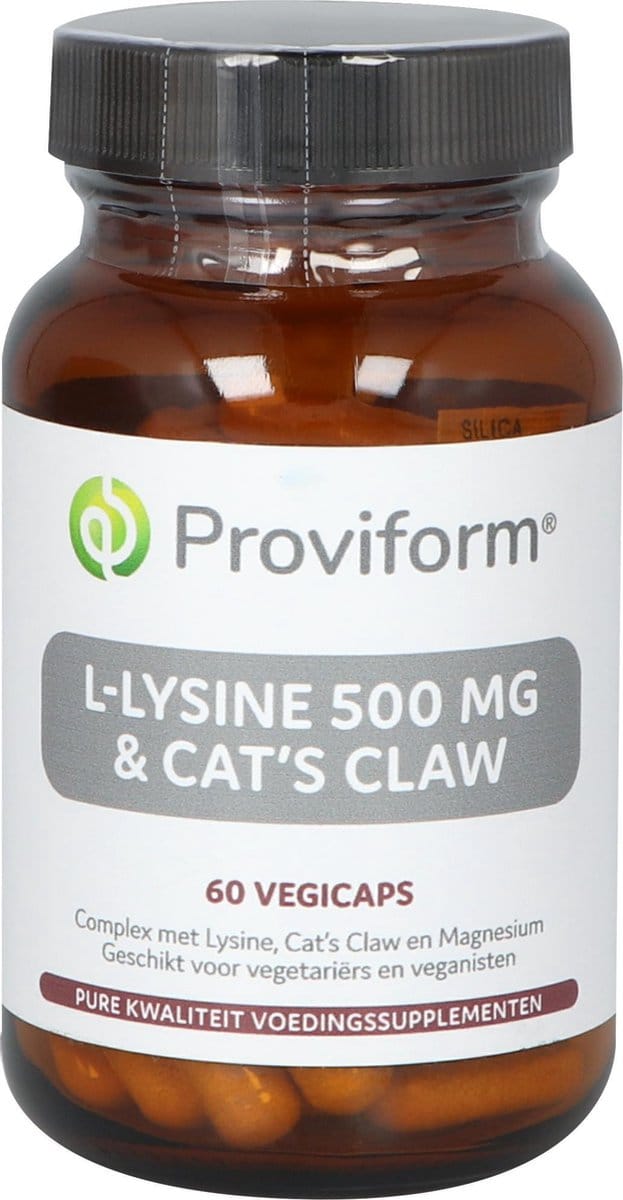 Proviform L-Lysine 500 mg & Cat's claw - 60 vcaps