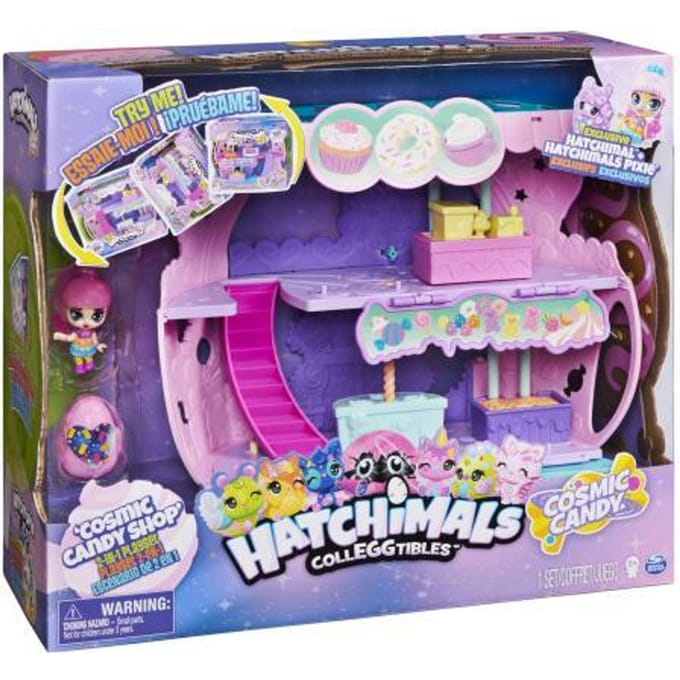 Hatchimals - CollEGGtibles Cosmic Candy Shop 2-in-1-speelset - Pixie en Hatchimal
