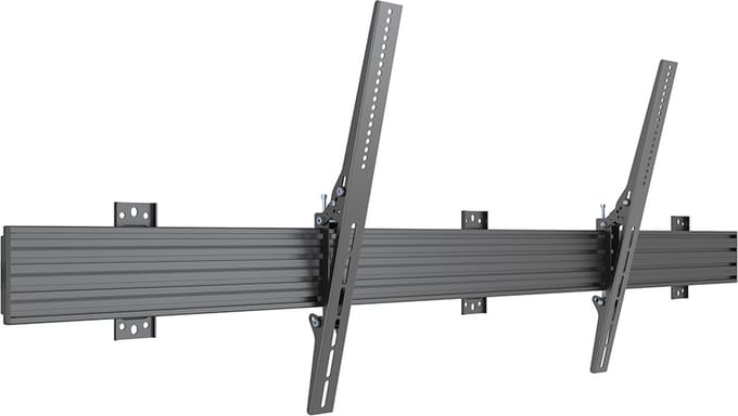 Multibrackets M Pro Series - mounting kit - for digital signage panel - black - Max 80 kg - recommended for 110"