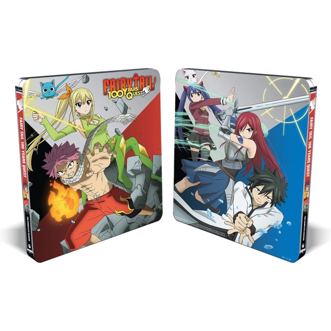 Fairy Tail : 100 Years Quest - Complete Seizoen - Steelbook - Blu-ray - Import