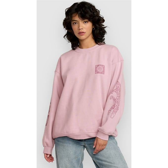 RVCA Baggie Boyfriend Crew Sweater