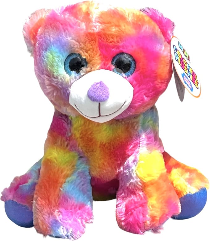 Miri Knuffeldier Tie Dye 27 cm