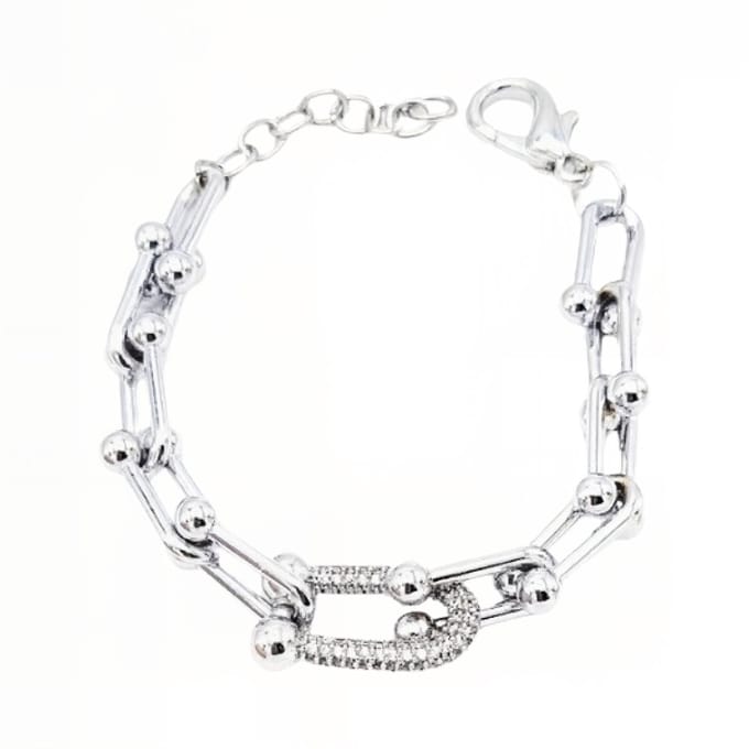 Silver Link Bracelet