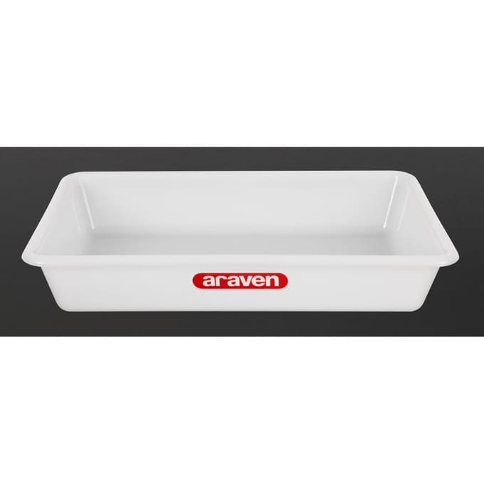 Araven Voedselschaal - 43,5 cm x 28,5 cm - 5L - Wit