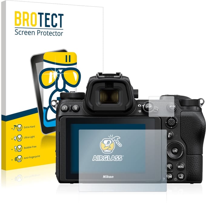 Screenprotector voor Nikon Z 6 / Z 7 Beschermglas transparant