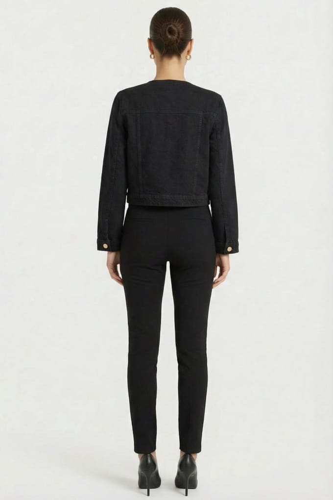 Tommy Hilfiger Denim Lady Jacket Black Taglia: 36 | Giacche Outlet | Donna | Nero