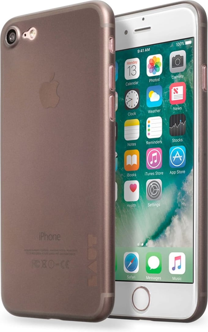 LAUT LAUT_IP7P_SS_BK Cover Zwart mobiele telefoon behuizingen