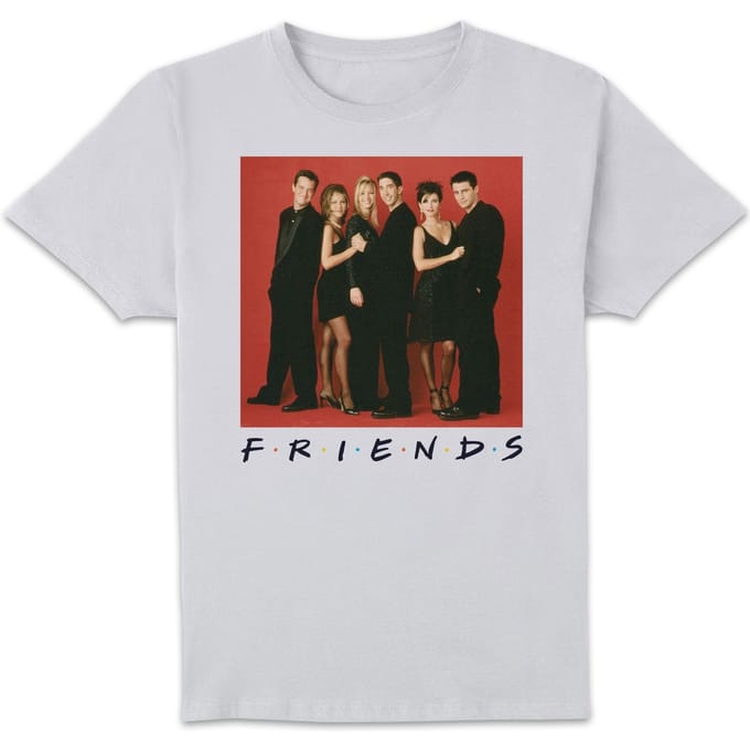Friends Character Pose t-shirt - Wit - 4XL