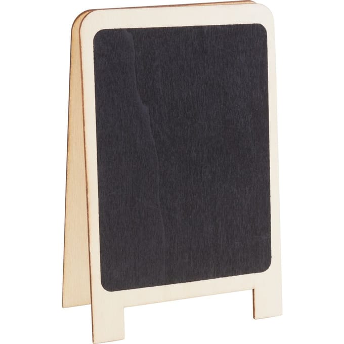 VBS Krijtbord bord met clip, 14 x 9 cm