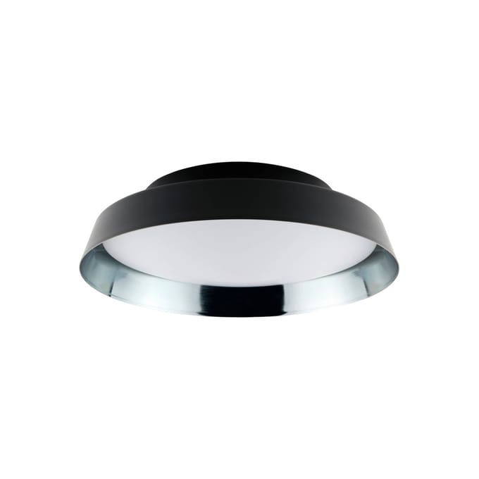 Carpyen LED plafondlamp Boop! Ø54cm zwart/blauw-grijs
