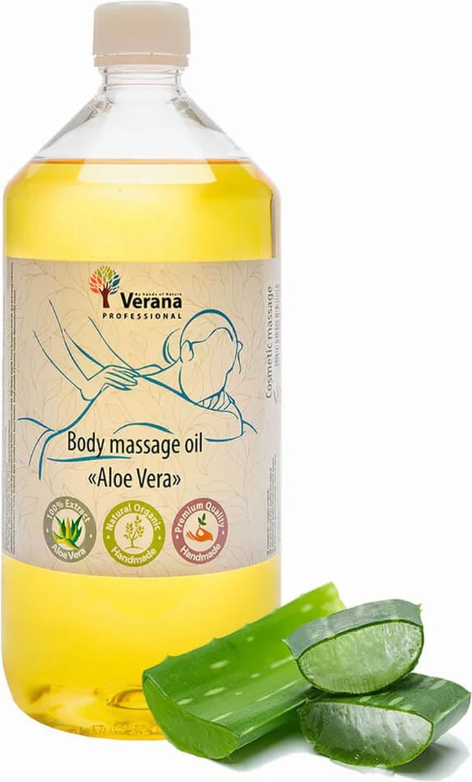 Massageolie Aloë Vera 1L