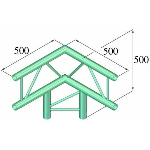 Alutruss BQ2-PAL31V Hoek