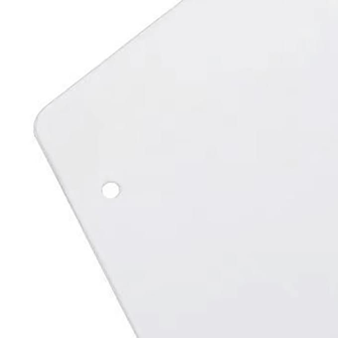 Deegschraper Multifunctioneel Flexibel Kom Schraper Plastic Deegsnijder Bank Schraper met Ophanghaak white