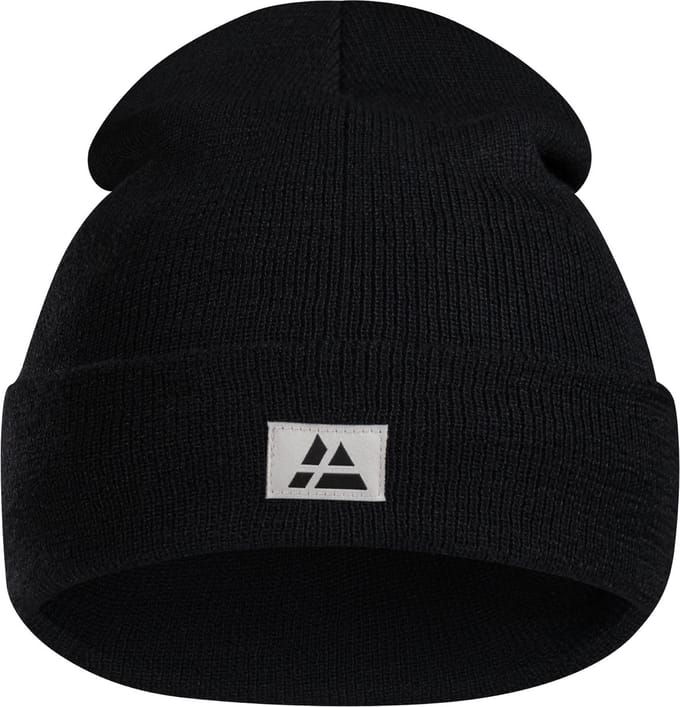 DANISH ENDURANCE Beanie van Gerecycelde Materialen - Gebreid - Zwart