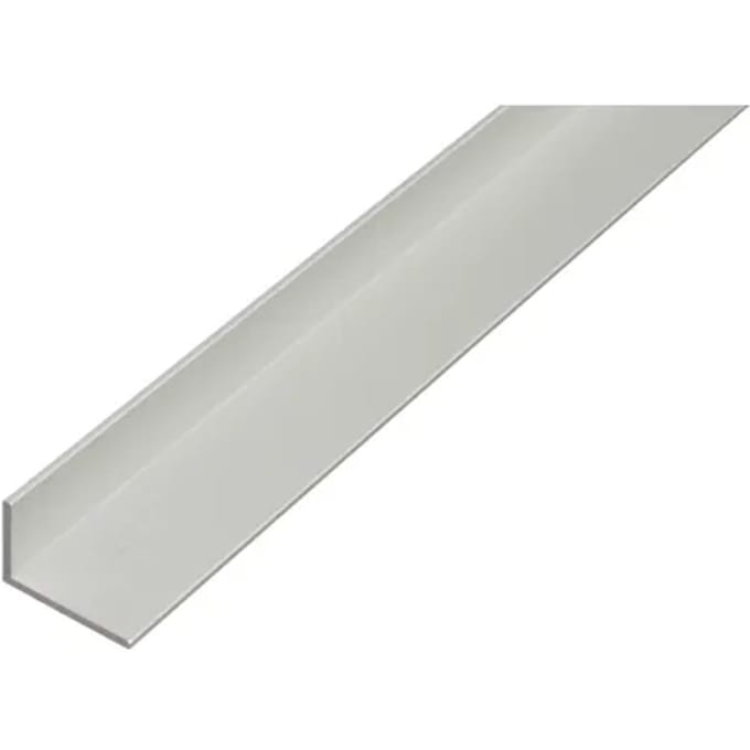 Alberts Hoekprofiel - Aluminium Zilver - 30x20x2mm 2m