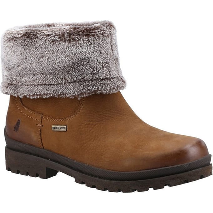 Hush Puppies Dames/dames Alice enkellaarsjes (Kameel)