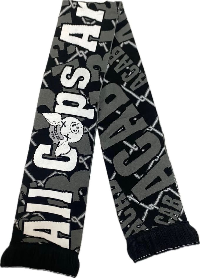 FR.KZK Sjaal/Scarf - ACAB (Rotterdam/voetbal/cadeau/010/Rdam)
