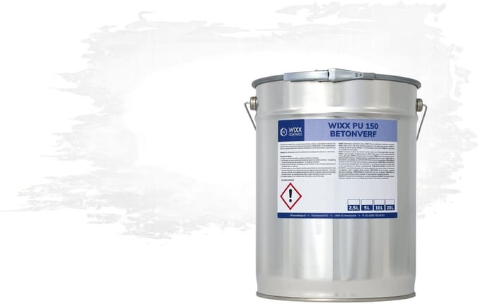 Wixx PU 150 Betonverf - 10L - 100% Transparant
