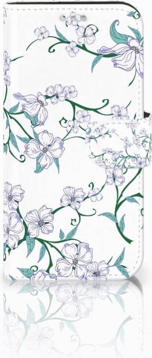 Samsung Galaxy S7 Uniek Hoesje Blossom White