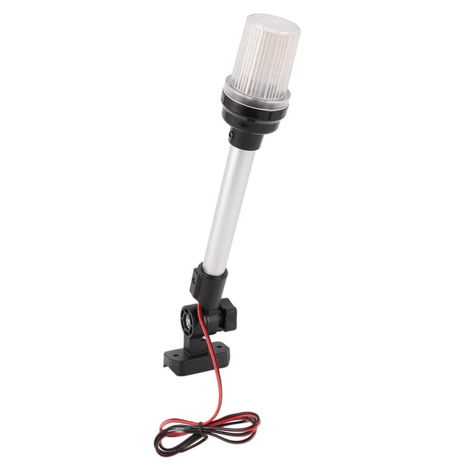 Ankerlicht Omnidirectioneel IP67 Waterdicht Boot Heklicht LED Opvouwbaar Marine Navigatielicht white
