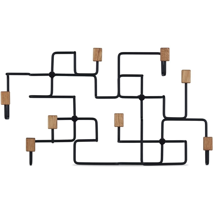 Gejst Underground Garderobe - eiken/zwart
