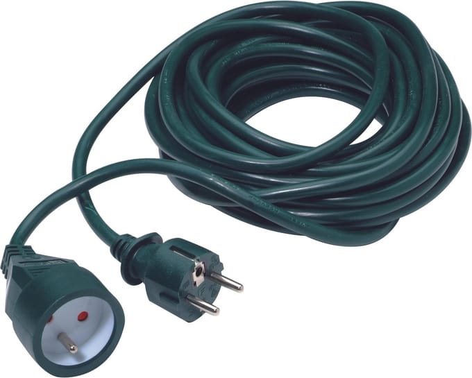 PROFILE verlengsnoer - 10 meter - 3x1,5mm² - PENAARDE