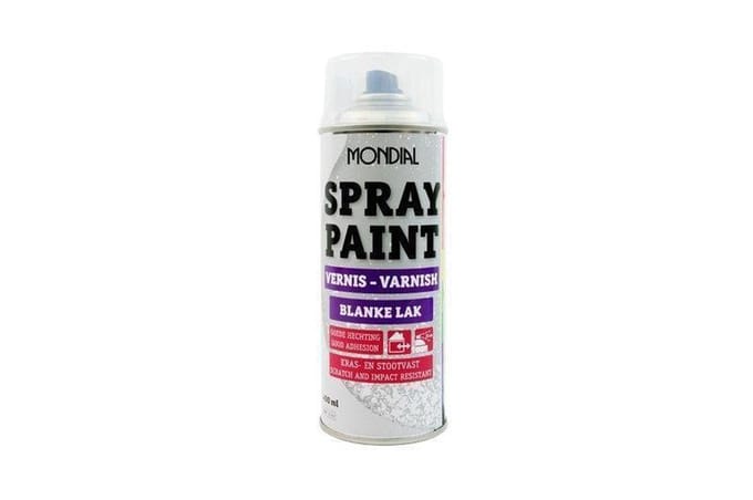 Mondial Spray Paint blanke lak 400ml