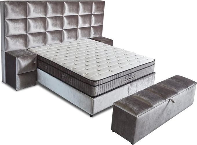 Eric kuster Style Boxspring – Boxspring met opbergruimte 180x200 inclusief Micropocket matras 30cm Venezia