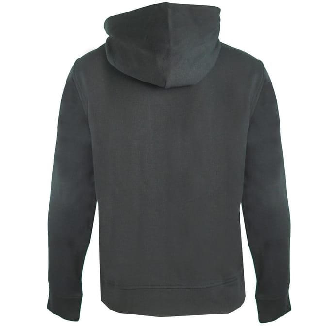 Emporio Armani Heren Eagle Logo Hoodie (Zwart)