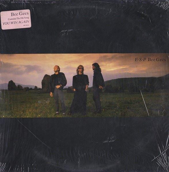 LP Plaat BEE GEES Esp 9255411 WARNER BROS. 1987 Canada Postzegel Gebruikt