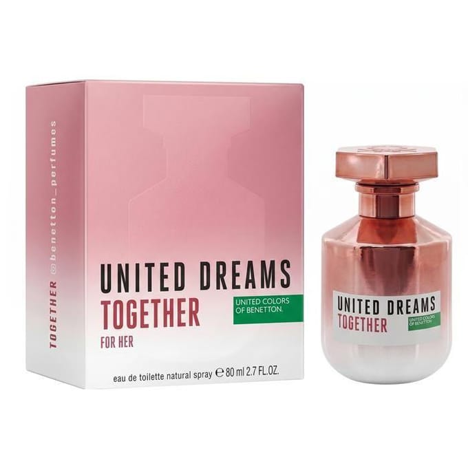 Benetton, United Dreams Together, Eau De Toilette, Pour Femmes, 80 ml